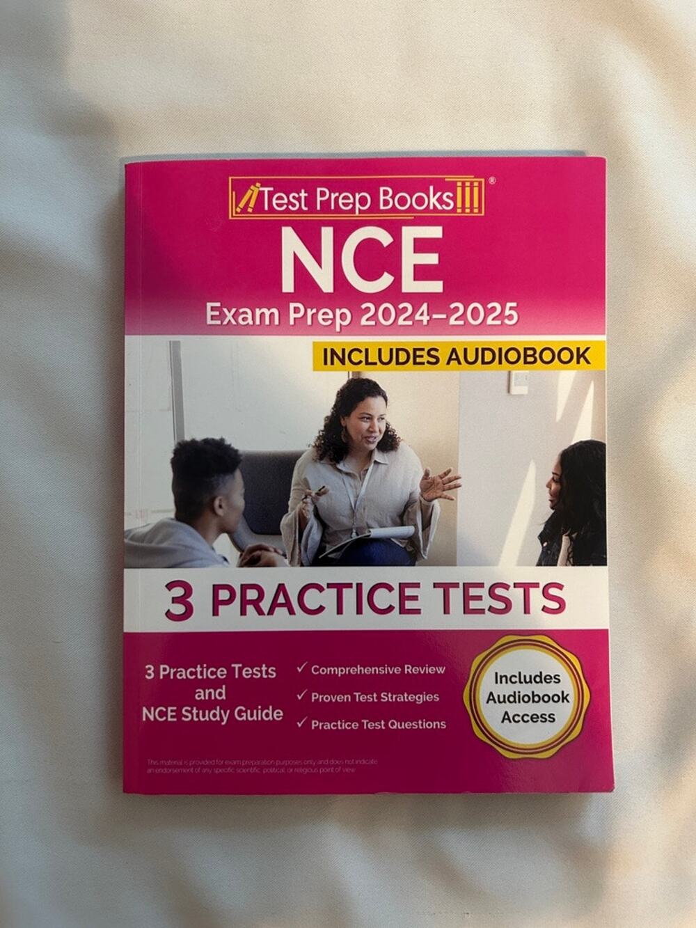 NCE Exam Prep 2024-2025 Study Guide 3 Practice Tests Lydia Morrison Paperback